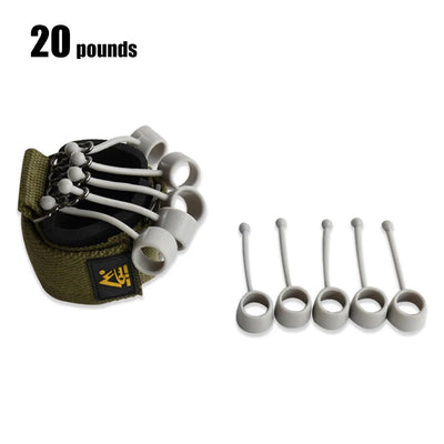 Finger Flexion Extension Trainer 20/40/60/75 lbs Fitness Sports Finger Strength Exerciser Hand Rehabilitation Training Equipment
