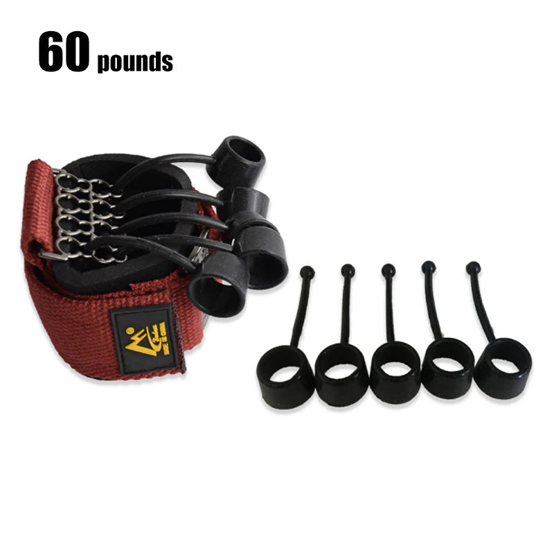 Finger Flexion Extension Trainer 20/40/60/75 lbs Fitness Sports Finger Strength Exerciser Hand Rehabilitation Training Equipment