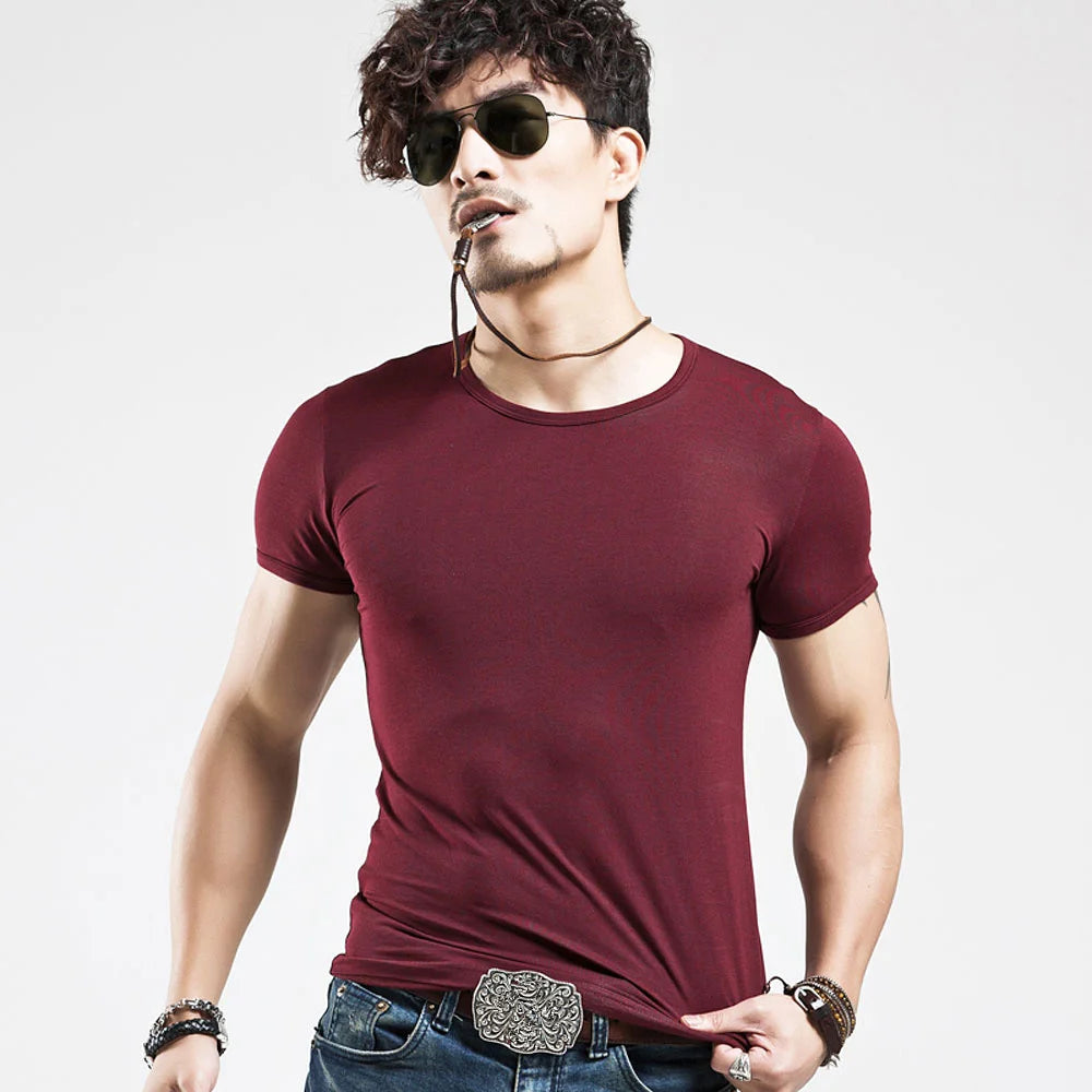 2025 MRMT Brand New Men T Shirt 10 colors Fitness Mens T-shirts V neck Man T-shirt For Male Clothing Tshirts S-5XL Tops Tees