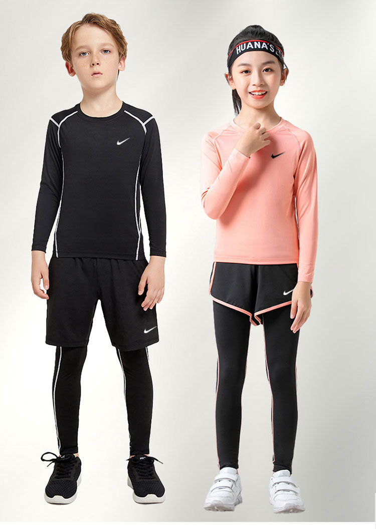 Training Wear Youth Basketball Running Workout Exercise Outfit