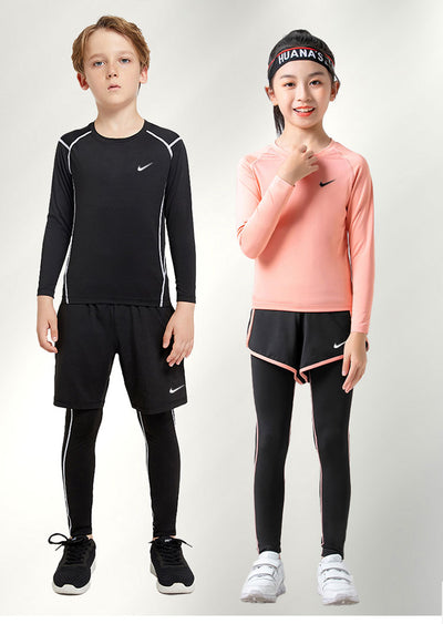 Training Wear Youth Basketball Running Workout Exercise Outfit