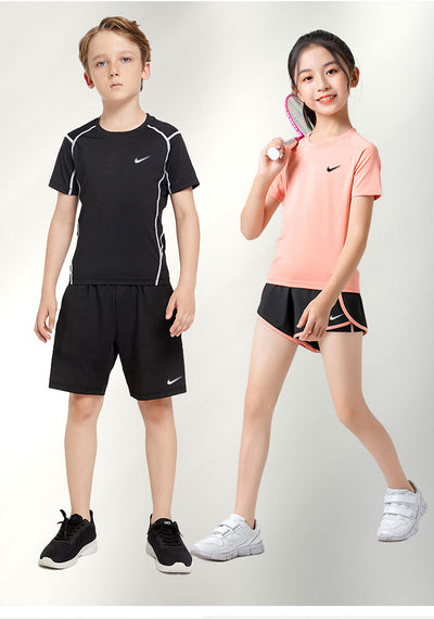 Training Wear Youth Basketball Running Workout Exercise Outfit