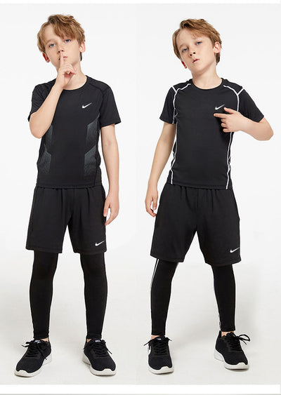 Training Wear Youth Basketball Running Workout Exercise Outfit