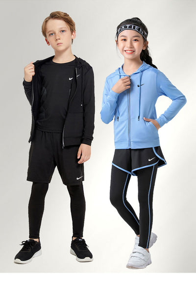Training Wear Youth Basketball Running Workout Exercise Outfit
