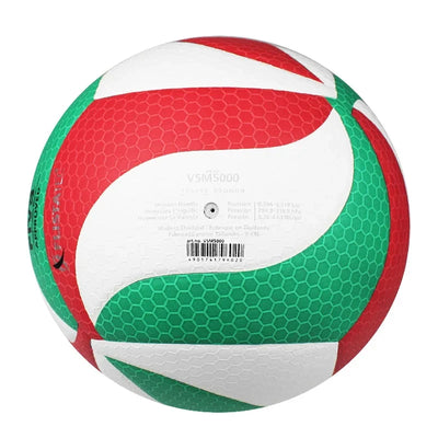 Molten Volleyball Size 5 Volleyball PU Ball for Students Adult and Teenager Competition Training Outdoor Indoor FLISTATEC