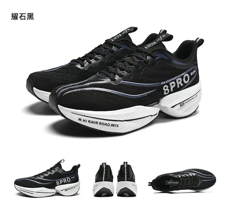 CarbonPlate Marathon Shoes Men Casual Sneakers Comfy Lightweight Athletic Sport Running Shoes For Male Outdoor TenisGym Footwear