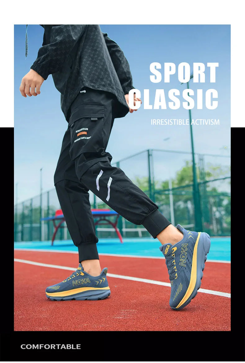 Tennis Shoes Men Casual Sneakers Marathon Outdoor Jogging Shoes Lightweight Unisex Athletic Trainers Sneakers for Male Footwear