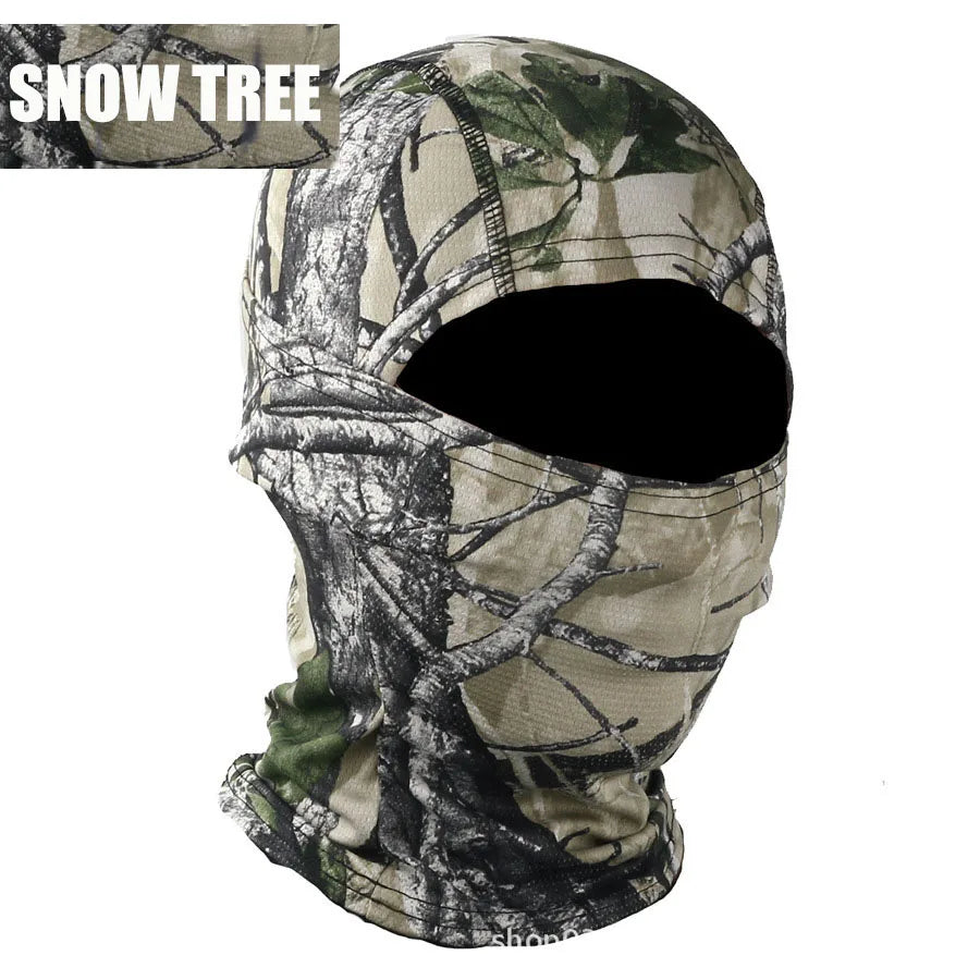 Multicam Tactical Balaclava Full Face Mask Shield Cover Cycling Hunting Hat Camouflage Balaclava Scarf