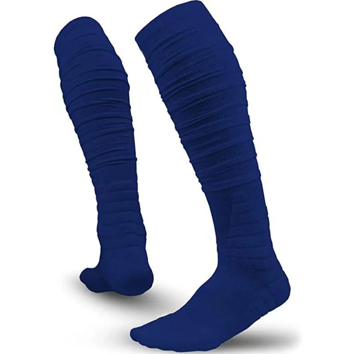 1 Pairs Scrunch Football Socks Non Slip Men Football Socks Extra Long Socks Soccer Socks Over The Knee Athletic