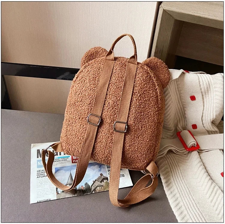 Small Backpack Kids Girls Casual Warm