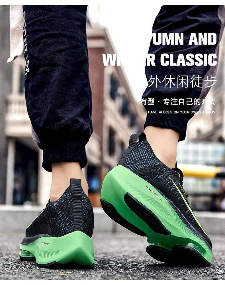 New 2023 Men Running Shoes Breathable Outdoor Sports Shoes Lightweight Sneakers for men Comfortable Athletic Training Footwear