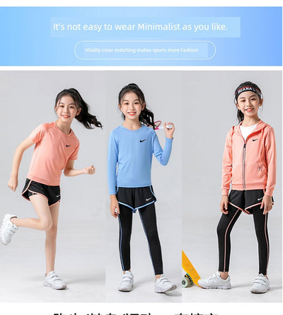 Training Wear Youth Basketball Running Workout Exercise Outfit