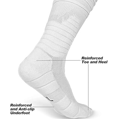 1 Pairs Scrunch Football Socks Non Slip Men Football Socks Extra Long Socks Soccer Socks Over The Knee Athletic