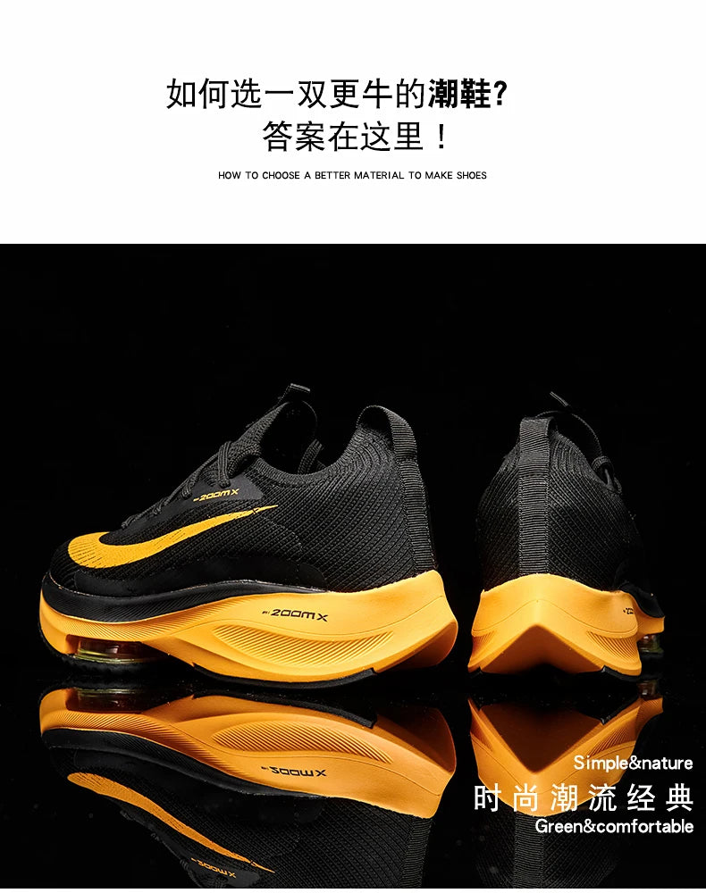 New 2023 Men Running Shoes Breathable Outdoor Sports Shoes Lightweight Sneakers for men Comfortable Athletic Training Footwear