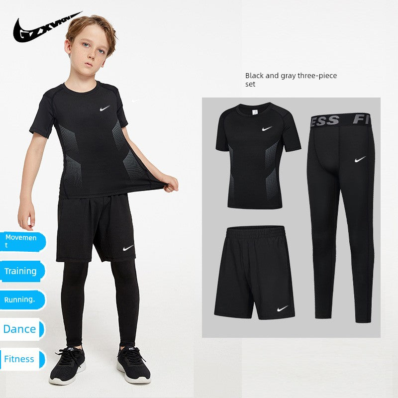 Training Wear Youth Basketball Running Workout Exercise Outfit