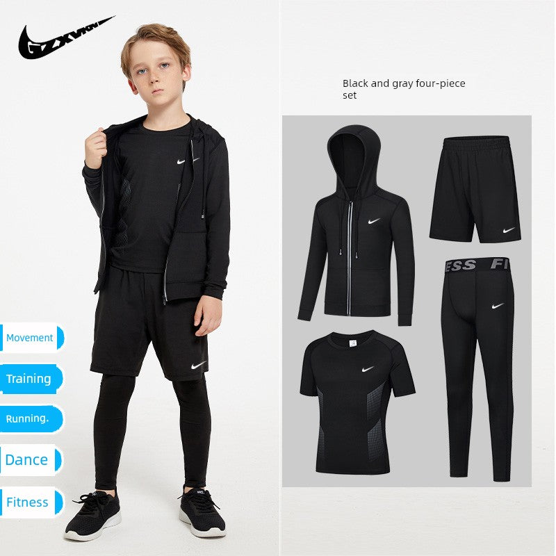 Training Wear Youth Basketball Running Workout Exercise Outfit