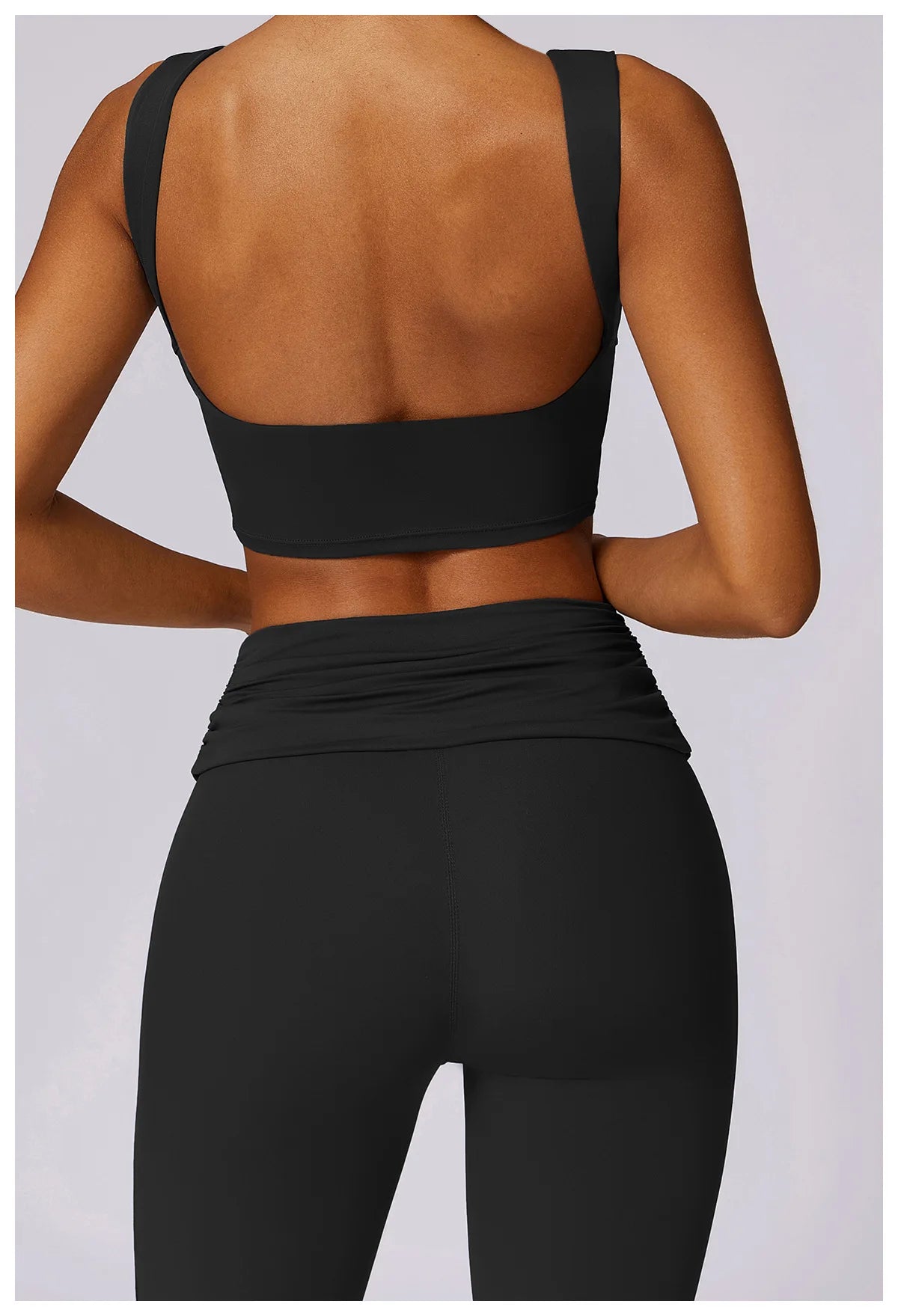 Yoga Clothing Sets Women Athletic Wear High Waist Leggings And Top Two Piece Set Seamless Gym Tracksuit Fitness Workout Outfits