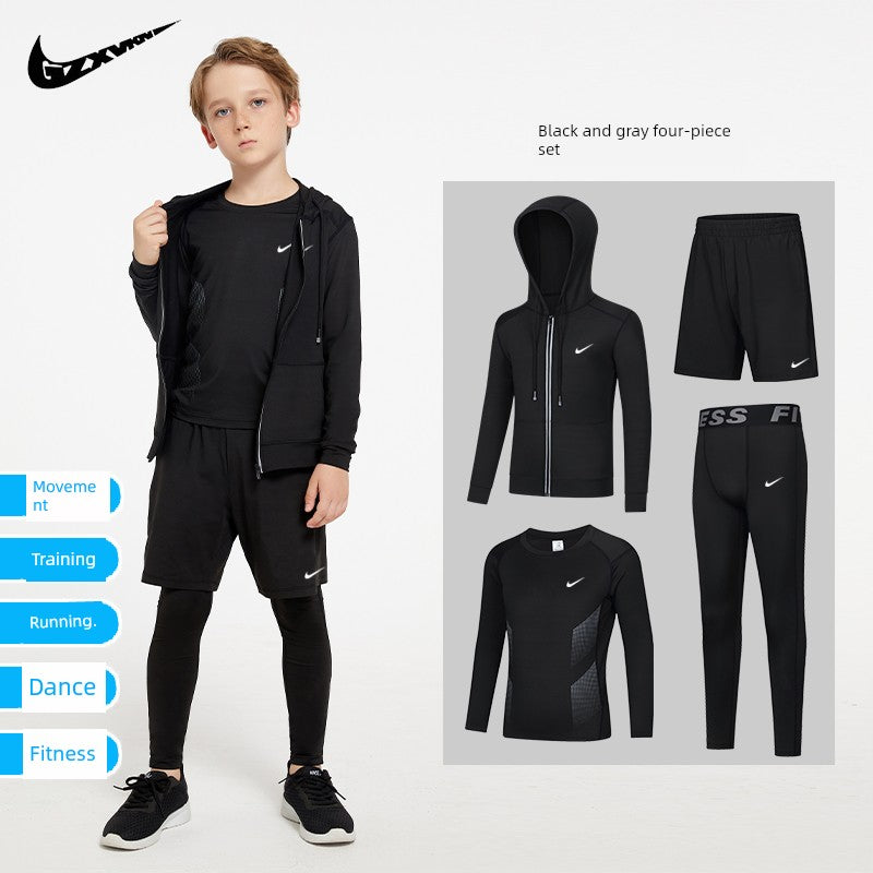 Training Wear Youth Basketball Running Workout Exercise Outfit