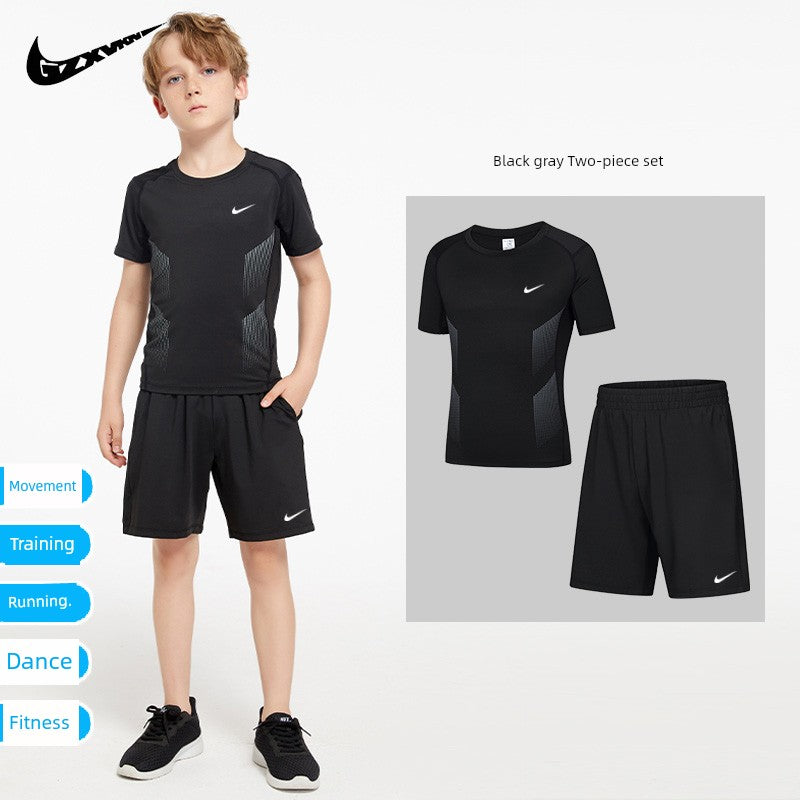 Training Wear Youth Basketball Running Workout Exercise Outfit