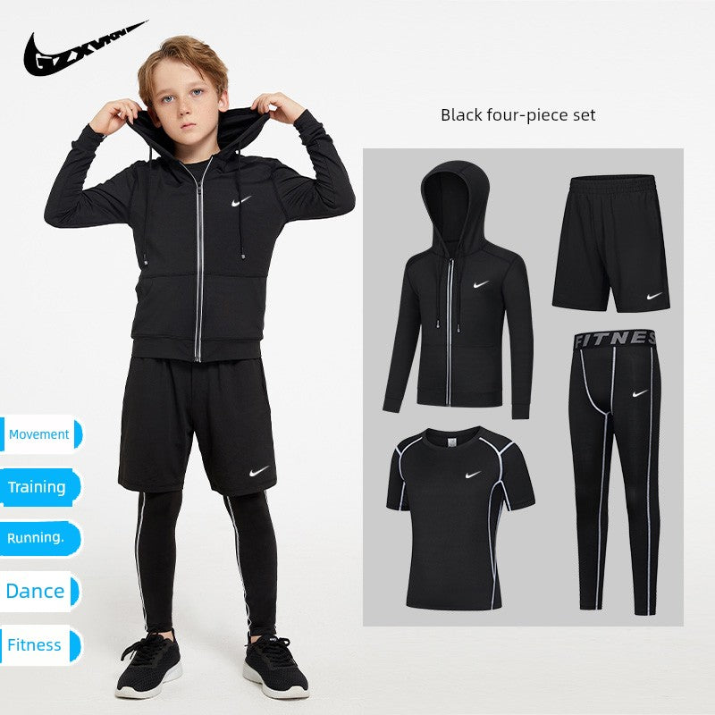 Training Wear Youth Basketball Running Workout Exercise Outfit