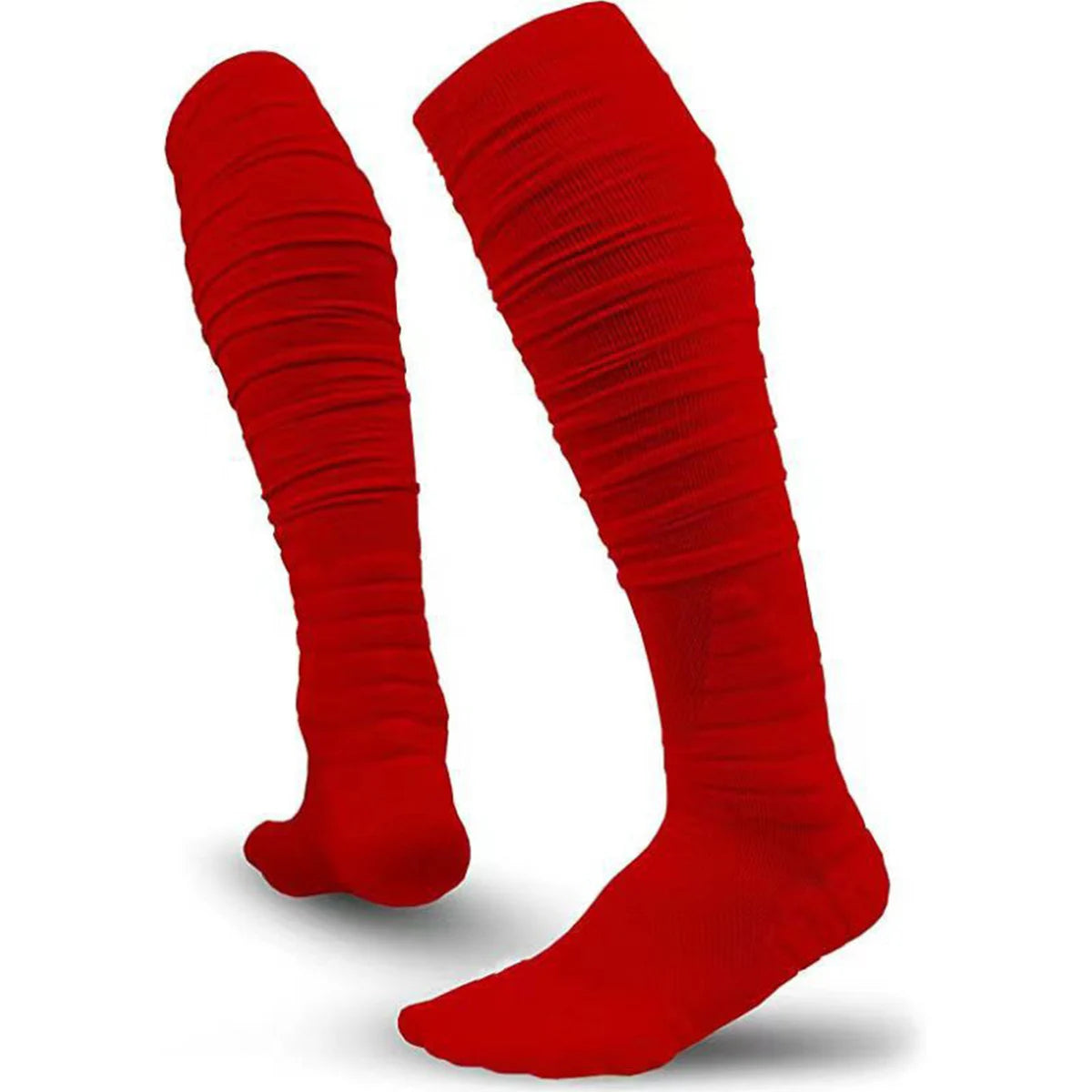 1 Pairs Scrunch Football Socks Non Slip Men Football Socks Extra Long Socks Soccer Socks Over The Knee Athletic