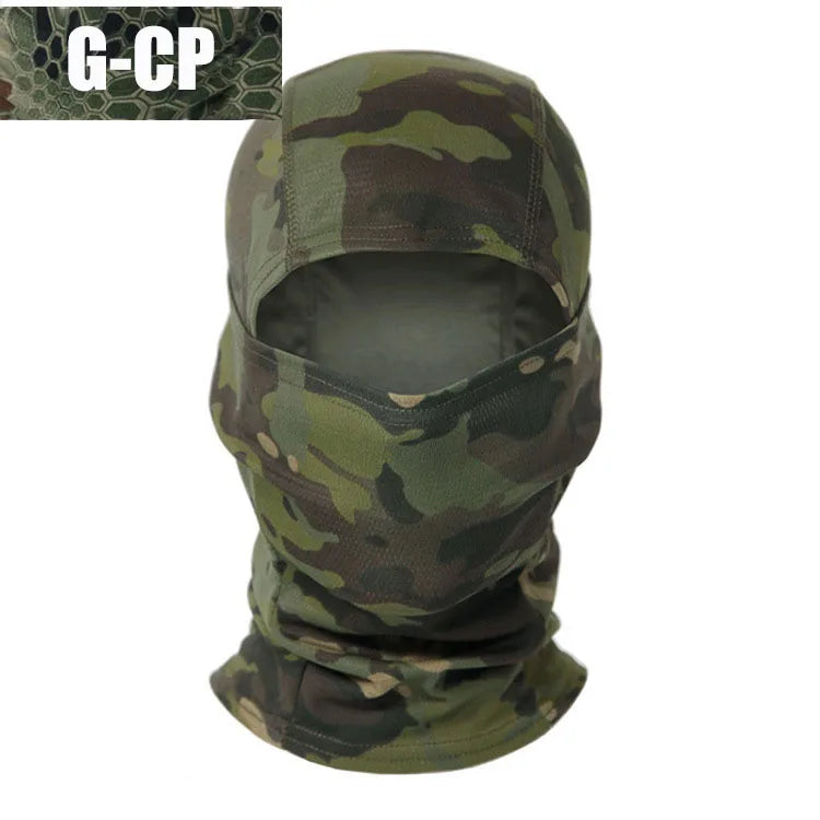 Multicam Tactical Balaclava Full Face Mask Shield Cover Cycling Hunting Hat Camouflage Balaclava Scarf