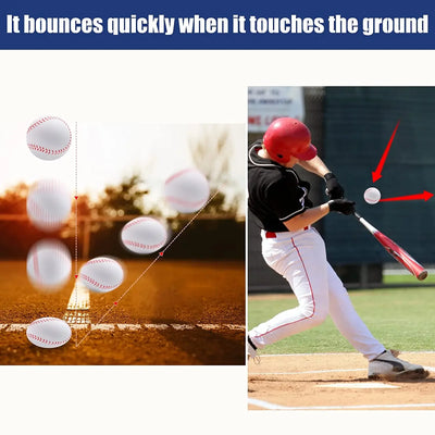 HQ Cowhide Baseball No. 9 inch cork inner Hardball Training Handmade Balls Fitness Products White Baseballs sports Men Practice