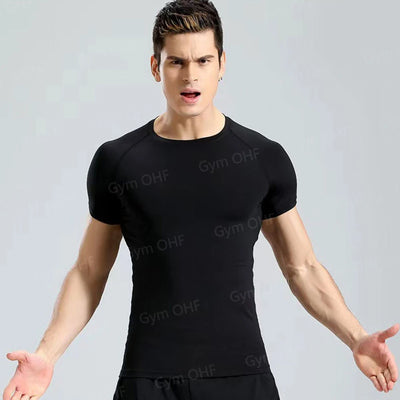 Men MMA Boxing Shorts Compression T Shirt Pants  Sportswear Spider