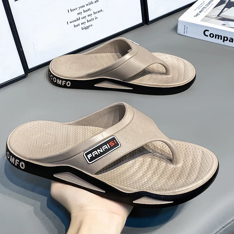 Summer Men's Flip-flops Sports Outdoor Fashion&trend Comfortable Beach Sandals Men Casual Shoes House Flip Flops Home Shoes