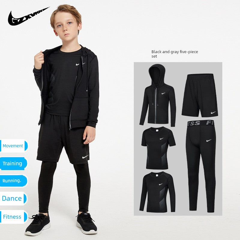 Training Wear Youth Basketball Running Workout Exercise Outfit