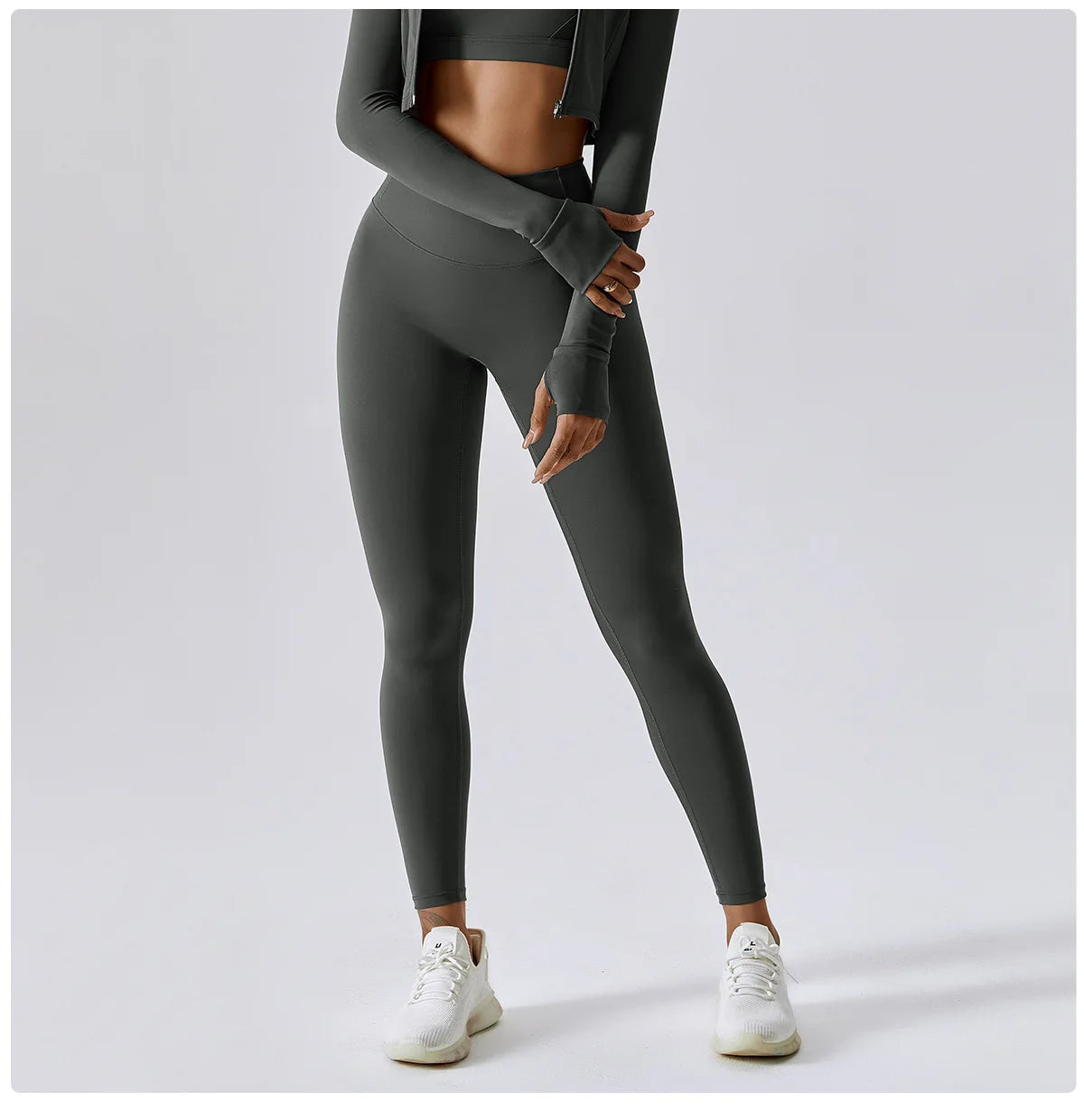 High Waist Yoga Pants Tummy Control Gym Leggings Sport Fitness Seamless Female Legging Workout Clothes For Women Athletic Wear