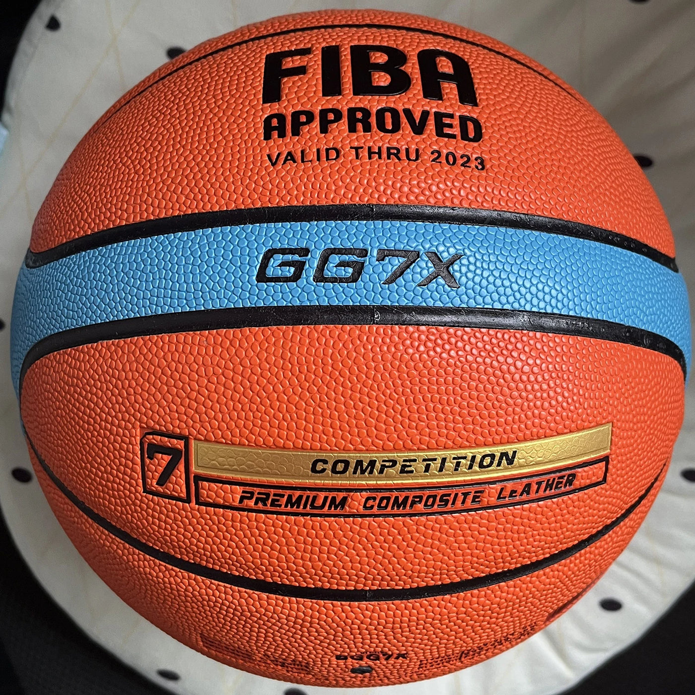 Molten Basketball GG7X EZ-K Competition Basketball Standard Ball Men's and Women's Training Ball Team Basketball