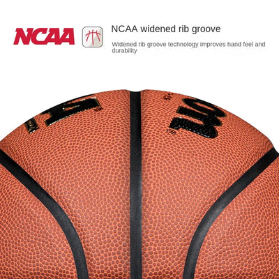 New Wilson NCAA Genuine Wear-resistant PU Sphere 7 Indoor and Outdoor NCAA Championship Basketball