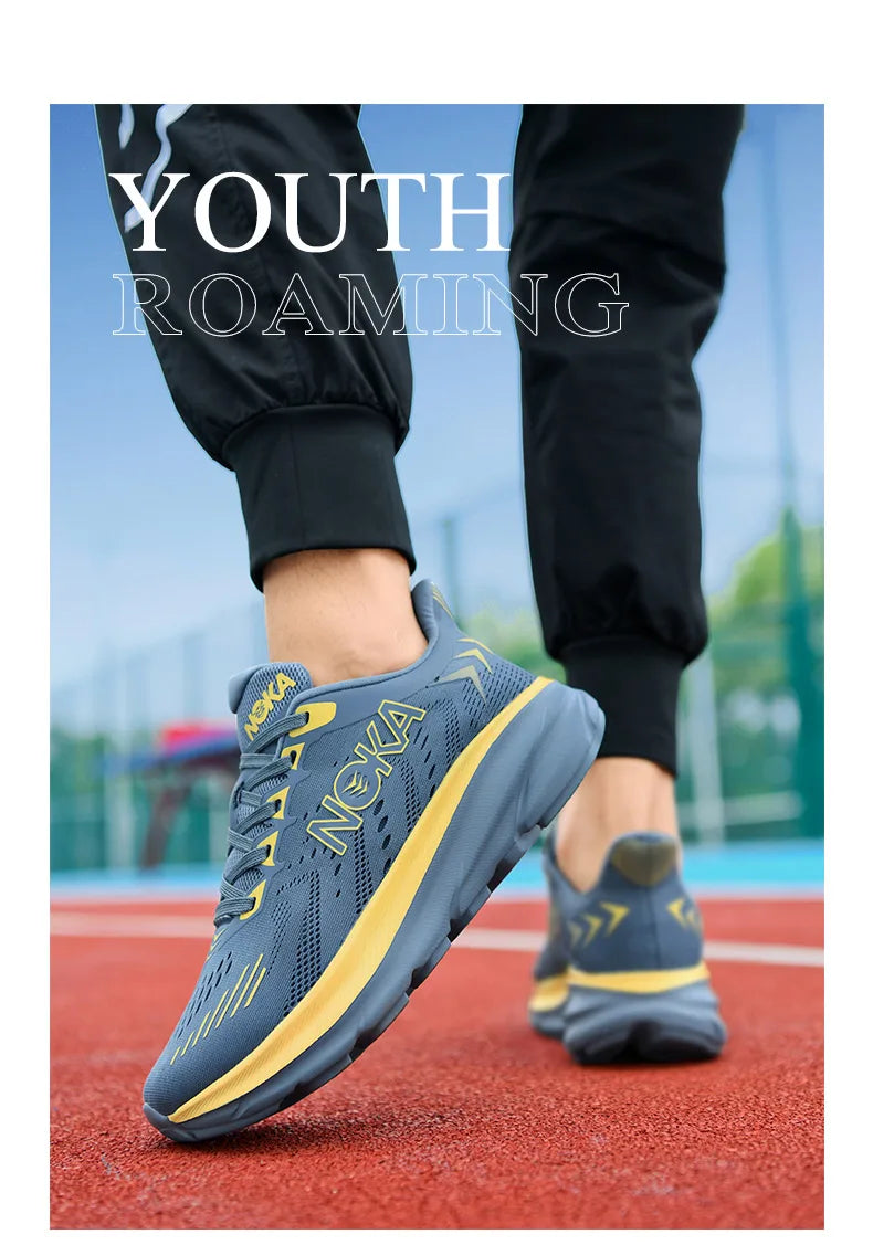 Tennis Shoes Men Casual Sneakers Marathon Outdoor Jogging Shoes Lightweight Unisex Athletic Trainers Sneakers for Male Footwear