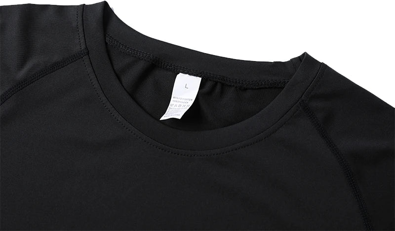 Bat Print Compression Shirts for Men Summer Short Sleeve Rash Guard Gym Workout Running Tshirt Athletic Quick Dry Tees Tops