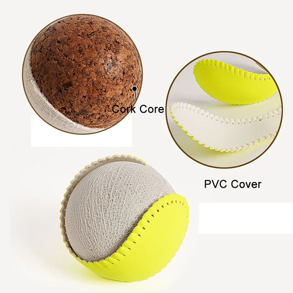 Training Ball Softball 12-Inch Official Size Weight Sports Practice Unmarked Training Ball Optimal Performance