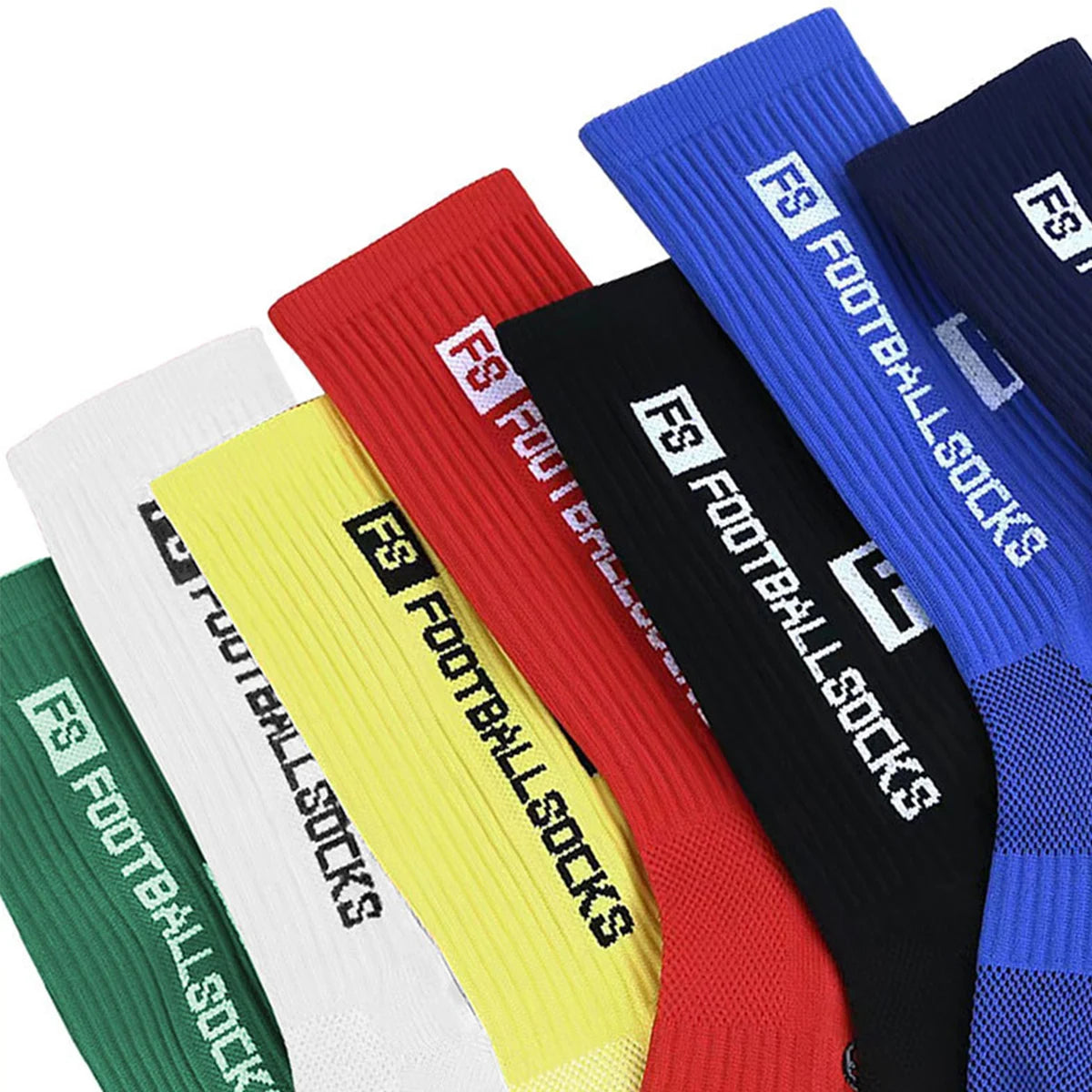 Grip Soccer Socks Anti Slip Non Slip Men's Athletic Socks for Football Basketball Sports, 4 Pair