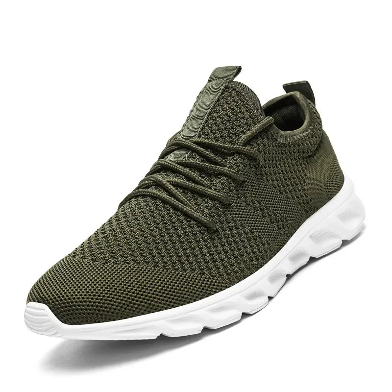 Men Casual Sports Shoes Air Mesh Lightweight Sneakers Anti-slip and wear-resistant Flat Walking Shoe Athletic Jogging Size 36