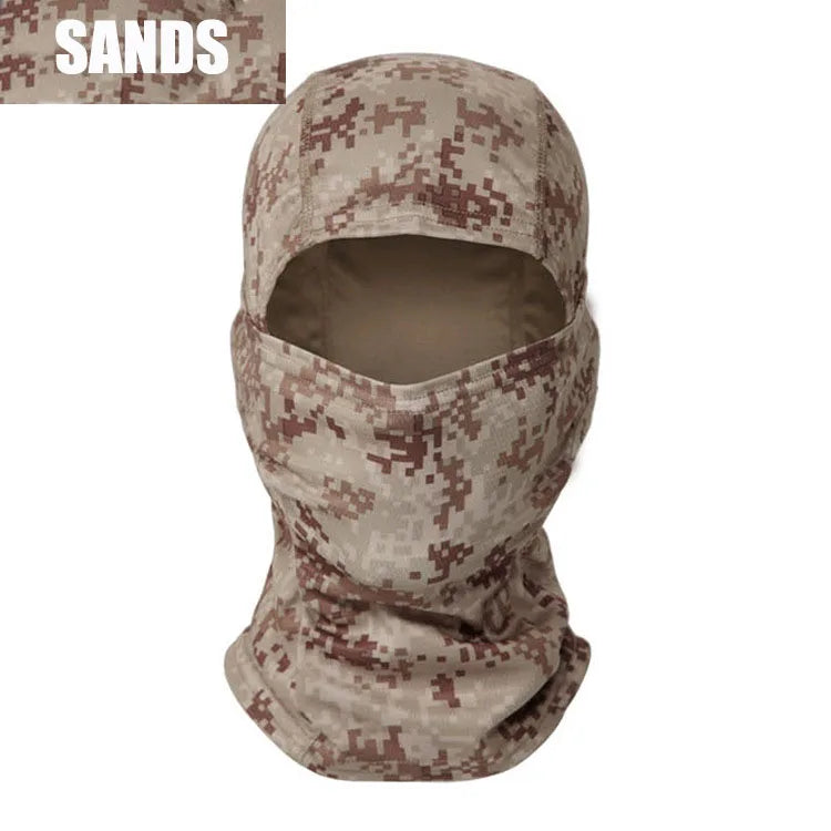 Multicam Tactical Balaclava Full Face Mask Shield Cover Cycling Hunting Hat Camouflage Balaclava Scarf