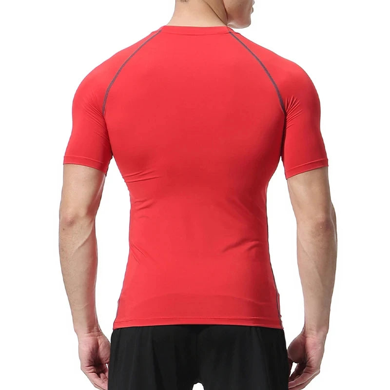 Christian Workout Compression Shirts Athletic Quick Dry Tshirts Tees Mens Gym Fitness Undershirts Tops Short Sleeve Rash Guard