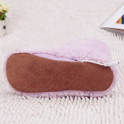 Electric Heating Shoes Women Men Washable USB Heated Shoes Rechargeable Foot Warmer for Cold Weather