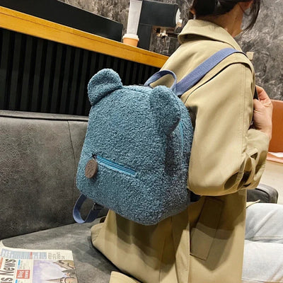 Small Backpack Kids Girls Casual Warm