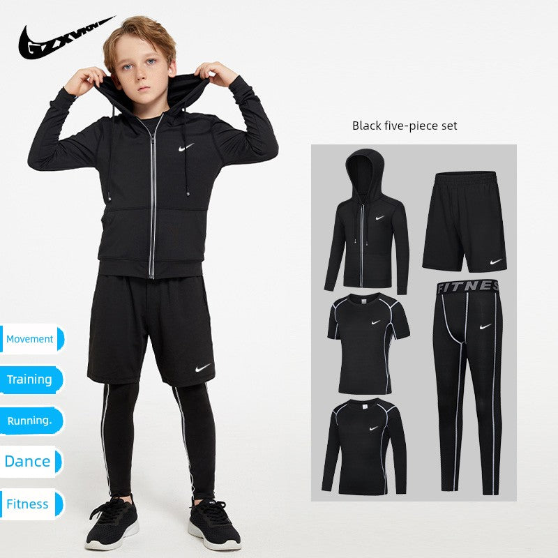 Training Wear Youth Basketball Running Workout Exercise Outfit