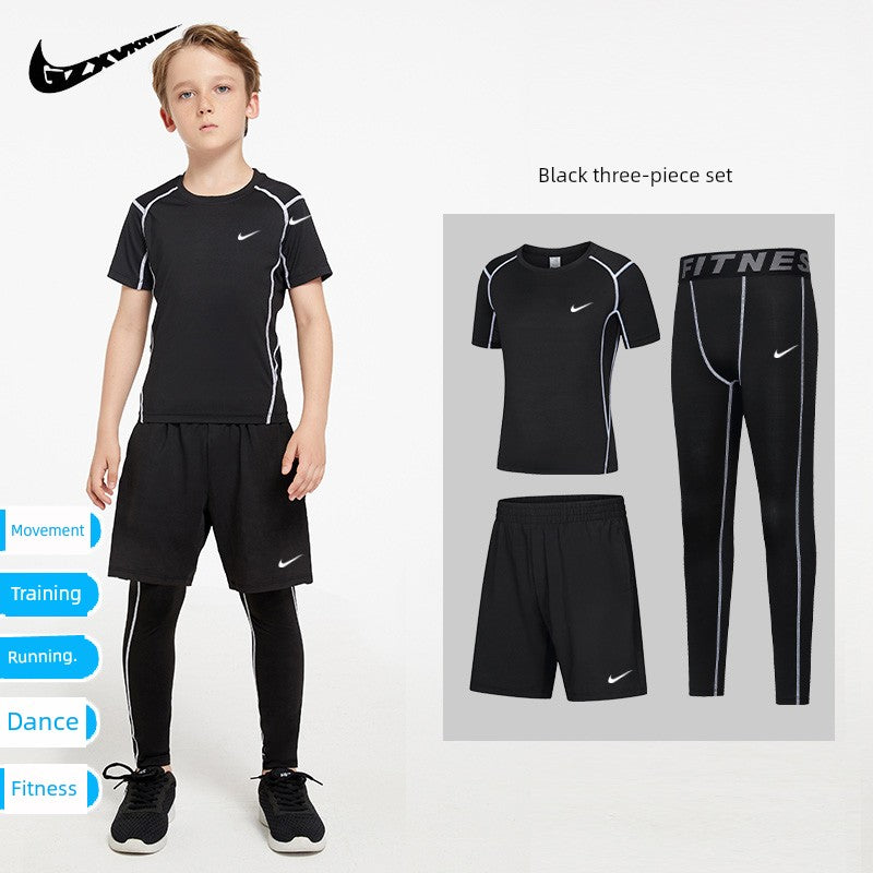 Training Wear Youth Basketball Running Workout Exercise Outfit