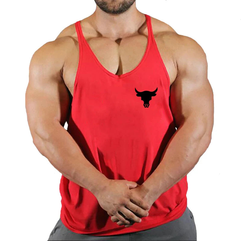 Fitness Man Gym Clothing Bodybuilding Shirt Men Men's Vest Sleeveless Sweatshirt Stringer T-shirts Suspenders Man Top Singlet