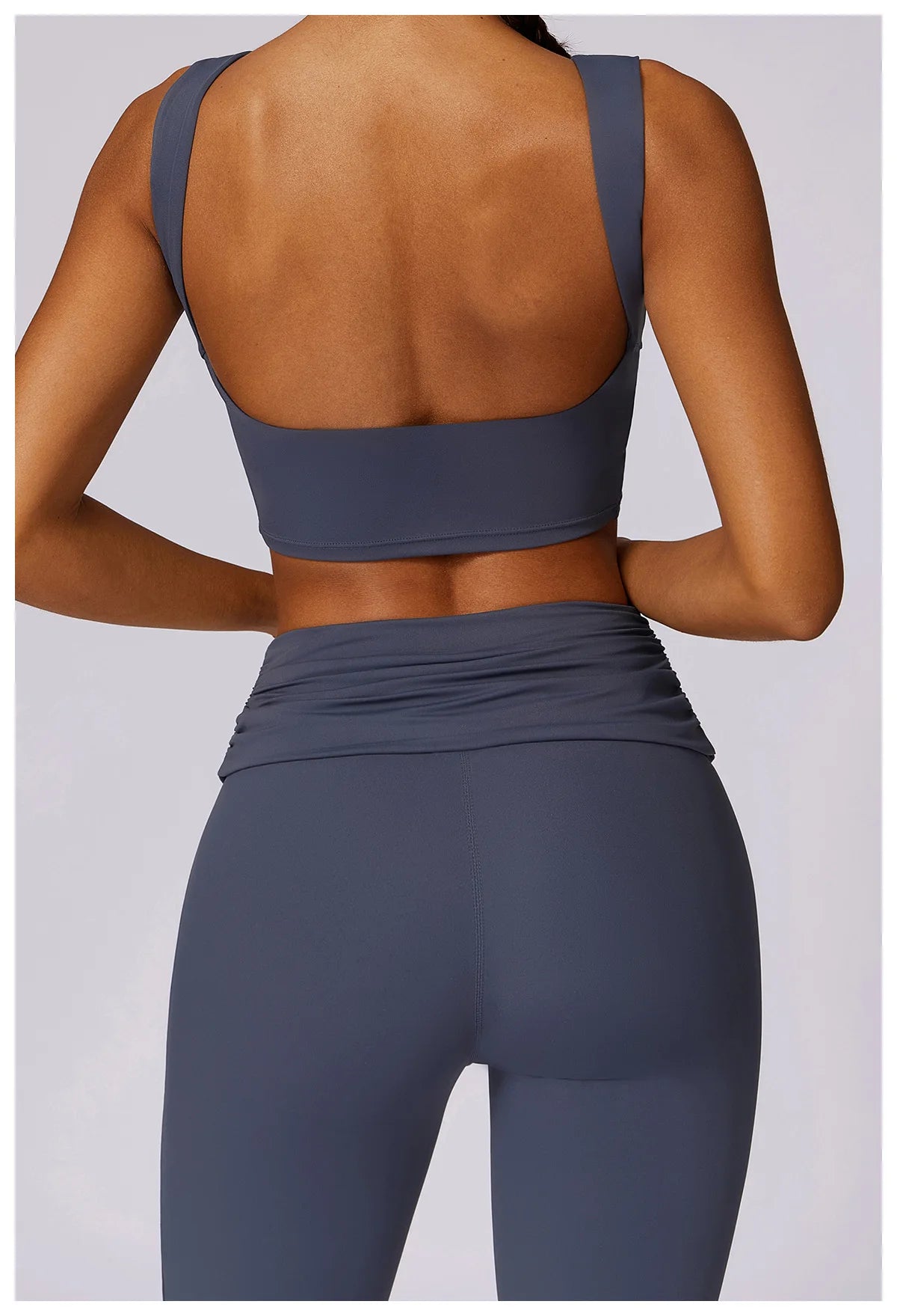 Yoga Clothing Sets Women Athletic Wear High Waist Leggings And Top Two Piece Set Seamless Gym Tracksuit Fitness Workout Outfits