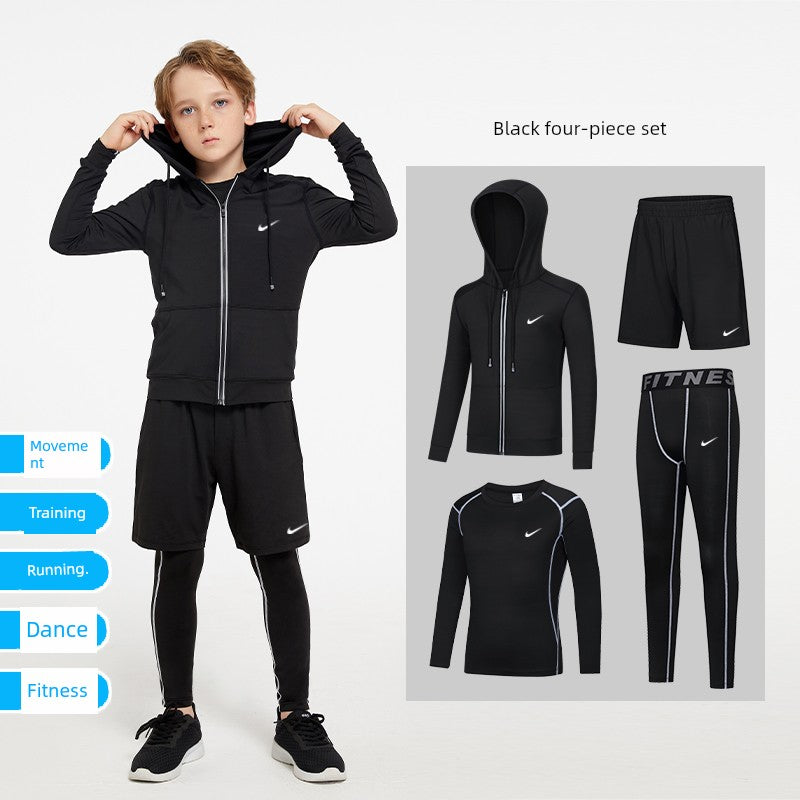 Training Wear Youth Basketball Running Workout Exercise Outfit