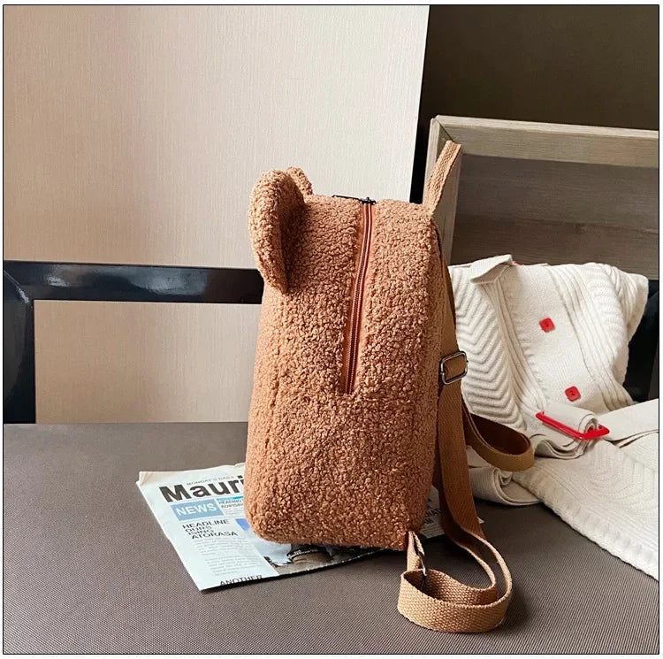 Small Backpack Kids Girls Casual Warm