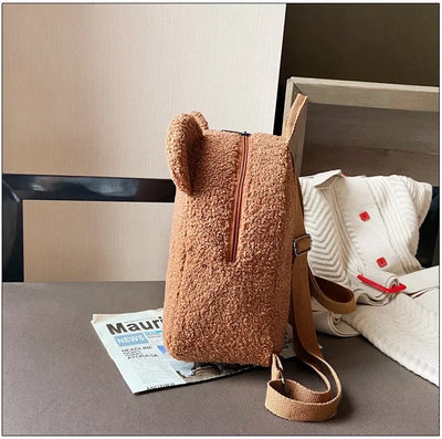 Small Backpack Kids Girls Casual Warm