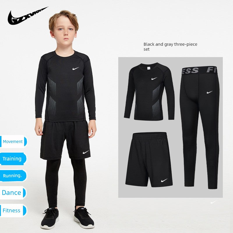 Training Wear Youth Basketball Running Workout Exercise Outfit